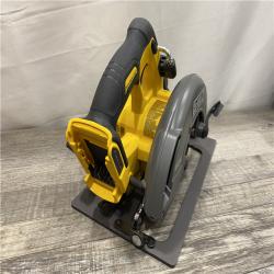AS-IS DEWALT FLEXVOLT 60V MAX Cordless Brushless 7-1/4 in. Circular Saw with Brake (Tool Only)