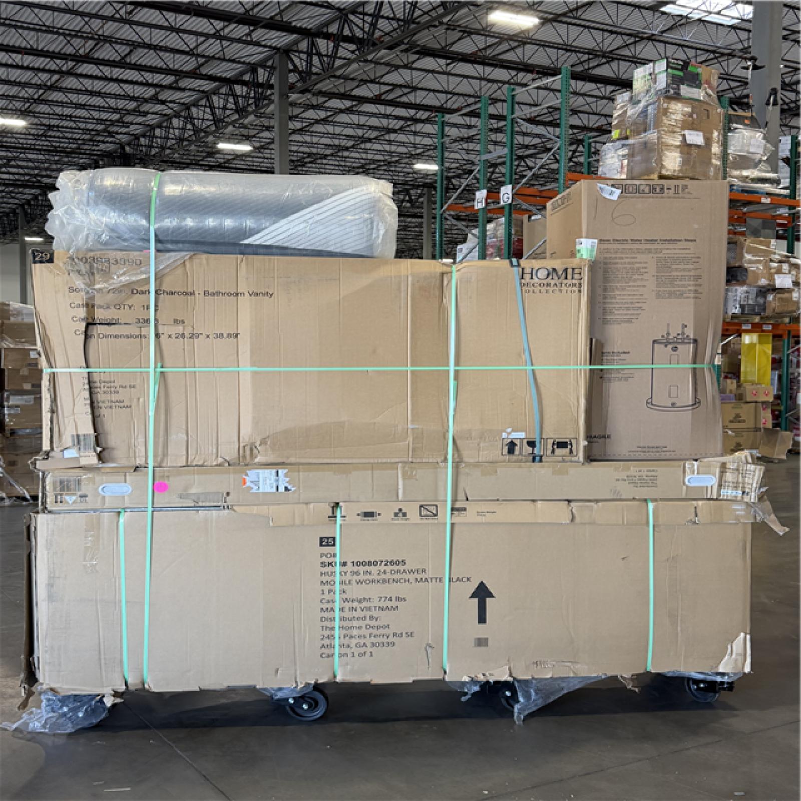 DALLAS LOCATION- AS-IS HOME IMPROVEMENT PALLET