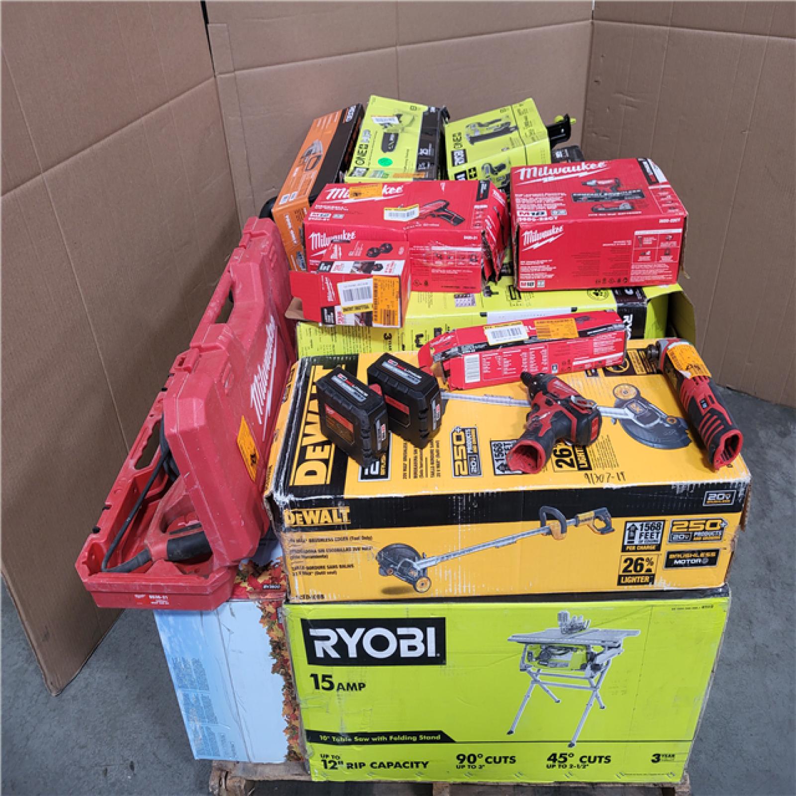 CALIFORNIA AS-IS TOOL PALLET