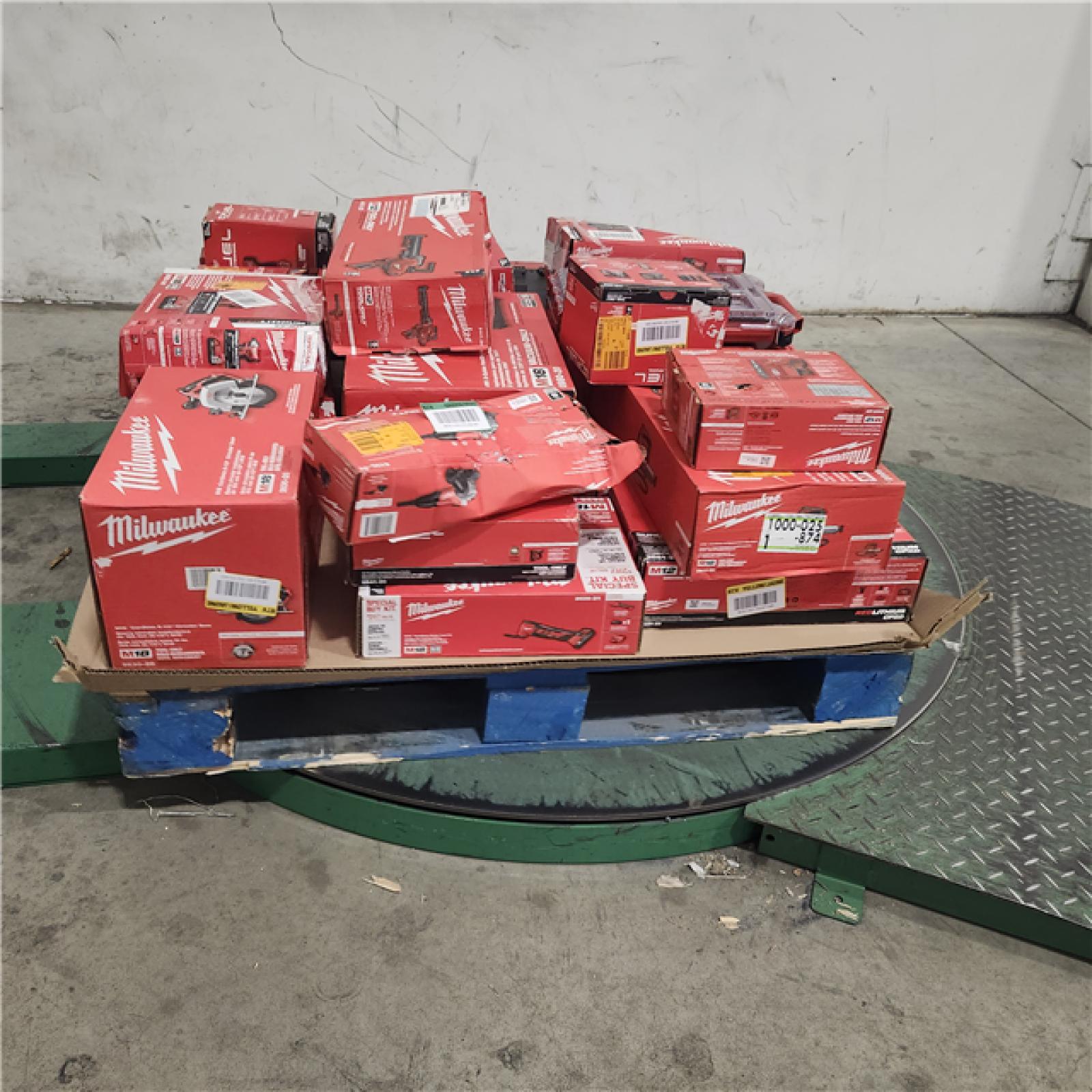 Dallas Location - As-Is MILWAUKEE Tool Pallet