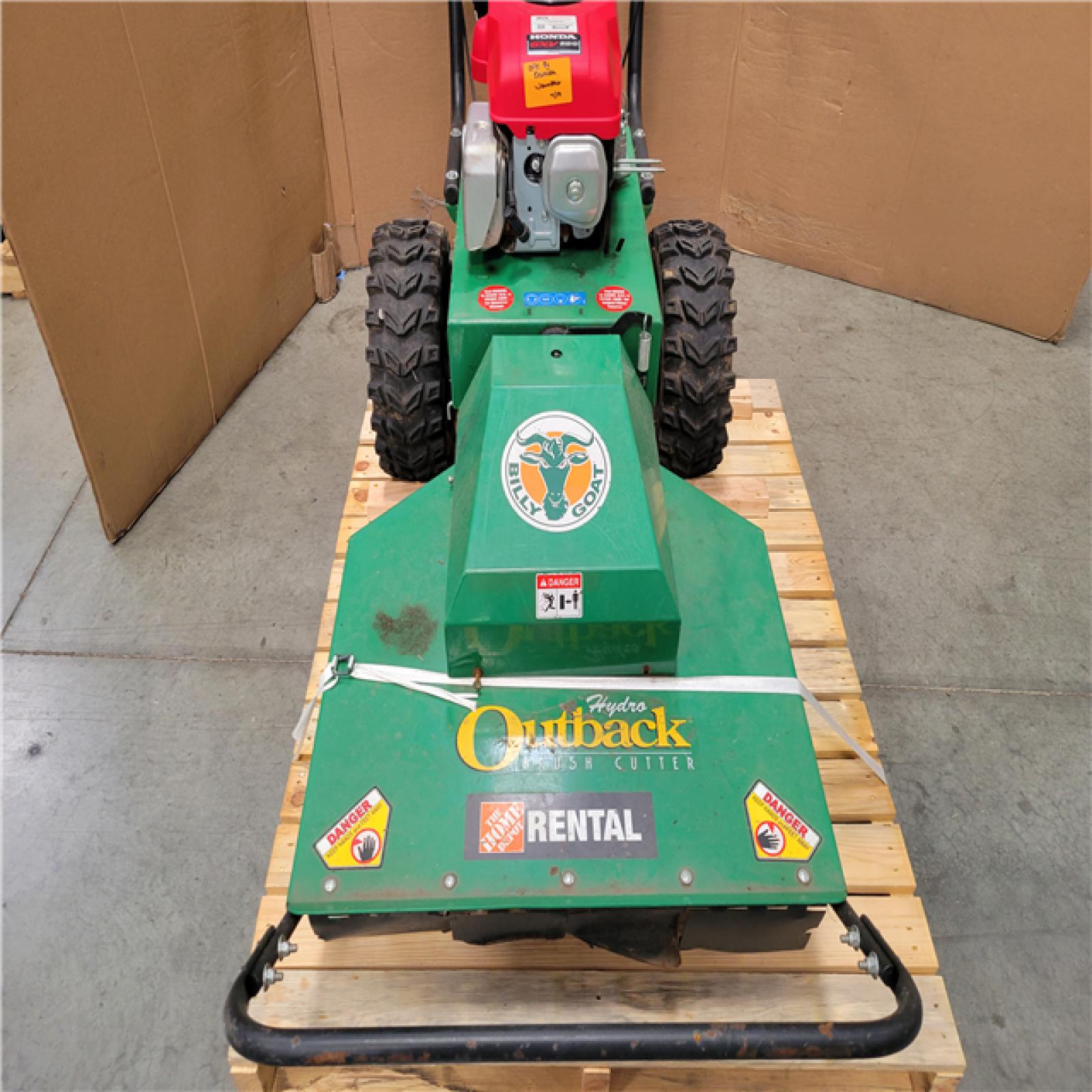CALIFORNIA AS-IS BILLY GOAT HYDRO OUTBACK BRUSH CUTTER