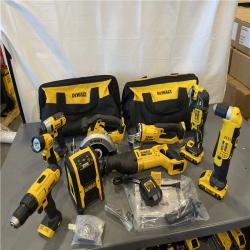 AS-IS - Dewalt 20V MAX 9-Tool Power-Tool Combo Kit W/ Soft Case Including 2 Batteries & Charger