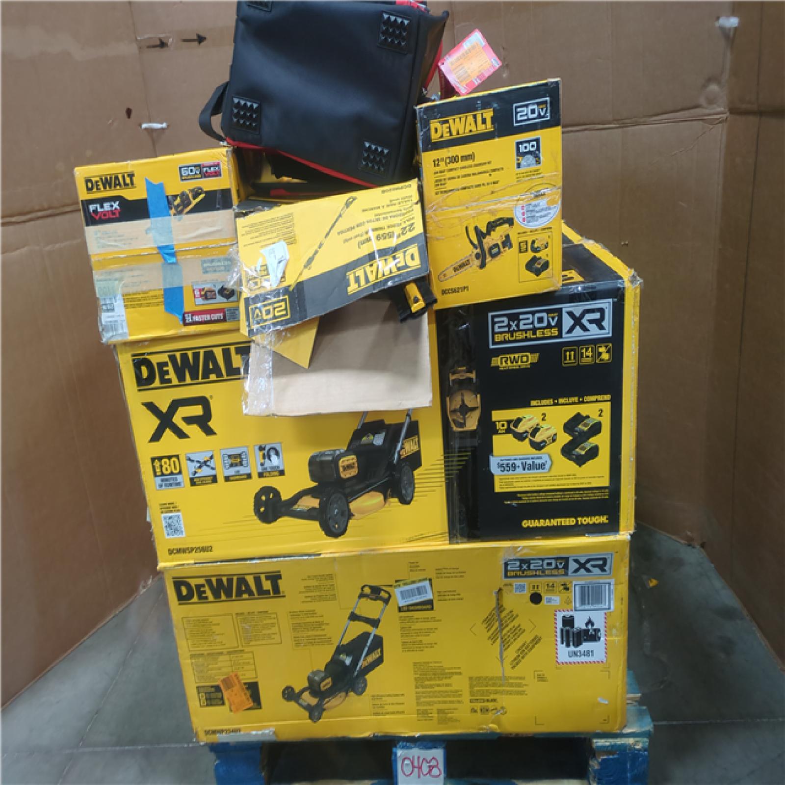 CALIFORNIA AS-IS TOOL PALLET