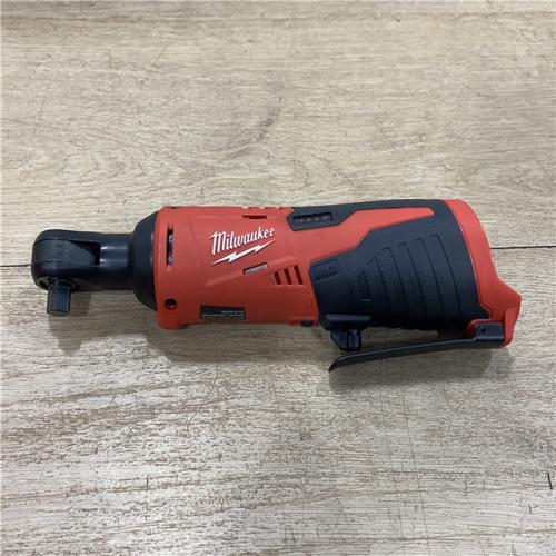 AS-IS Milwaukee 12V Lithium-Ion Cordless 3/8 in. Ratchet (Tool-Only)
