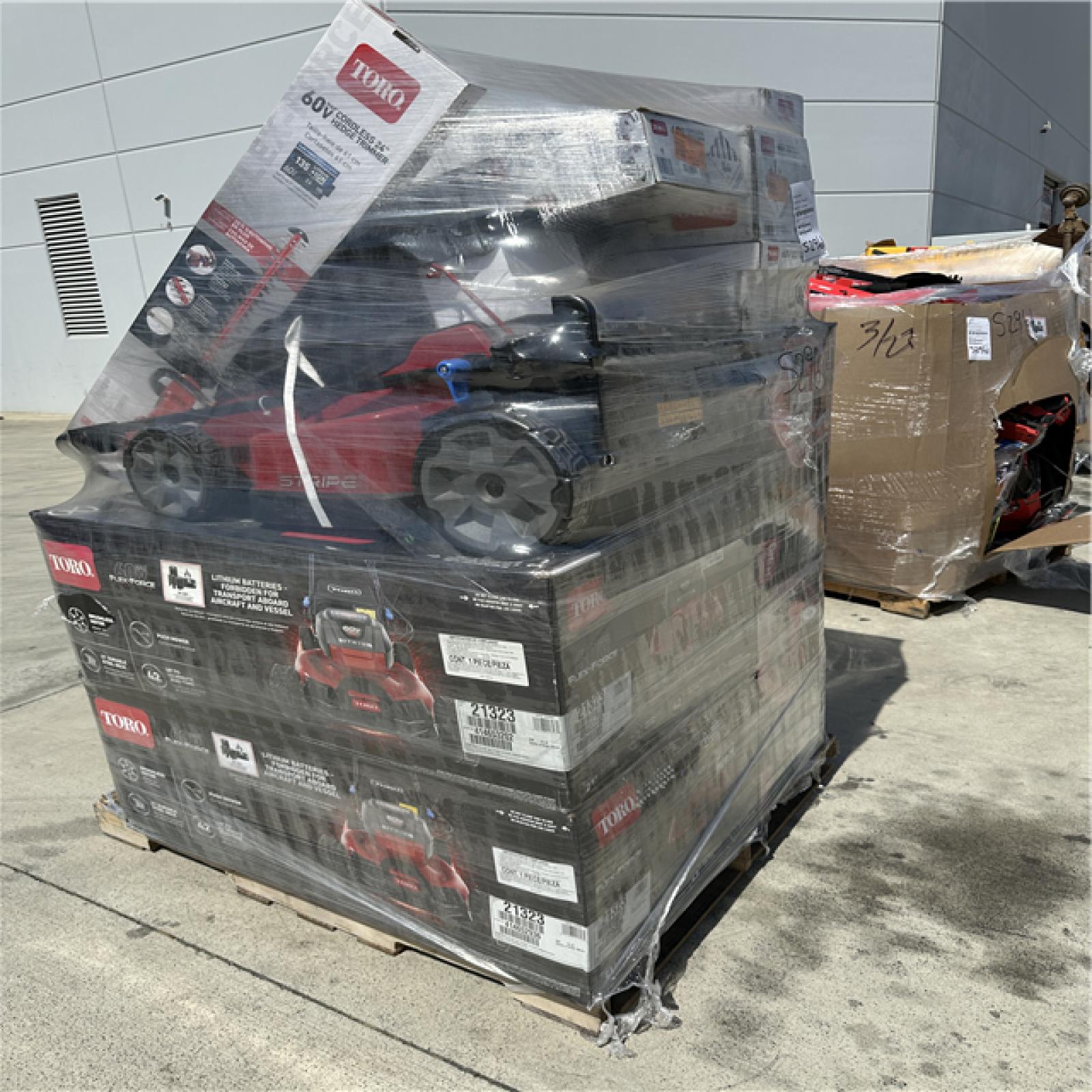California AS-IS Toro & AS-IS Tool Pallets (Lot of 3)