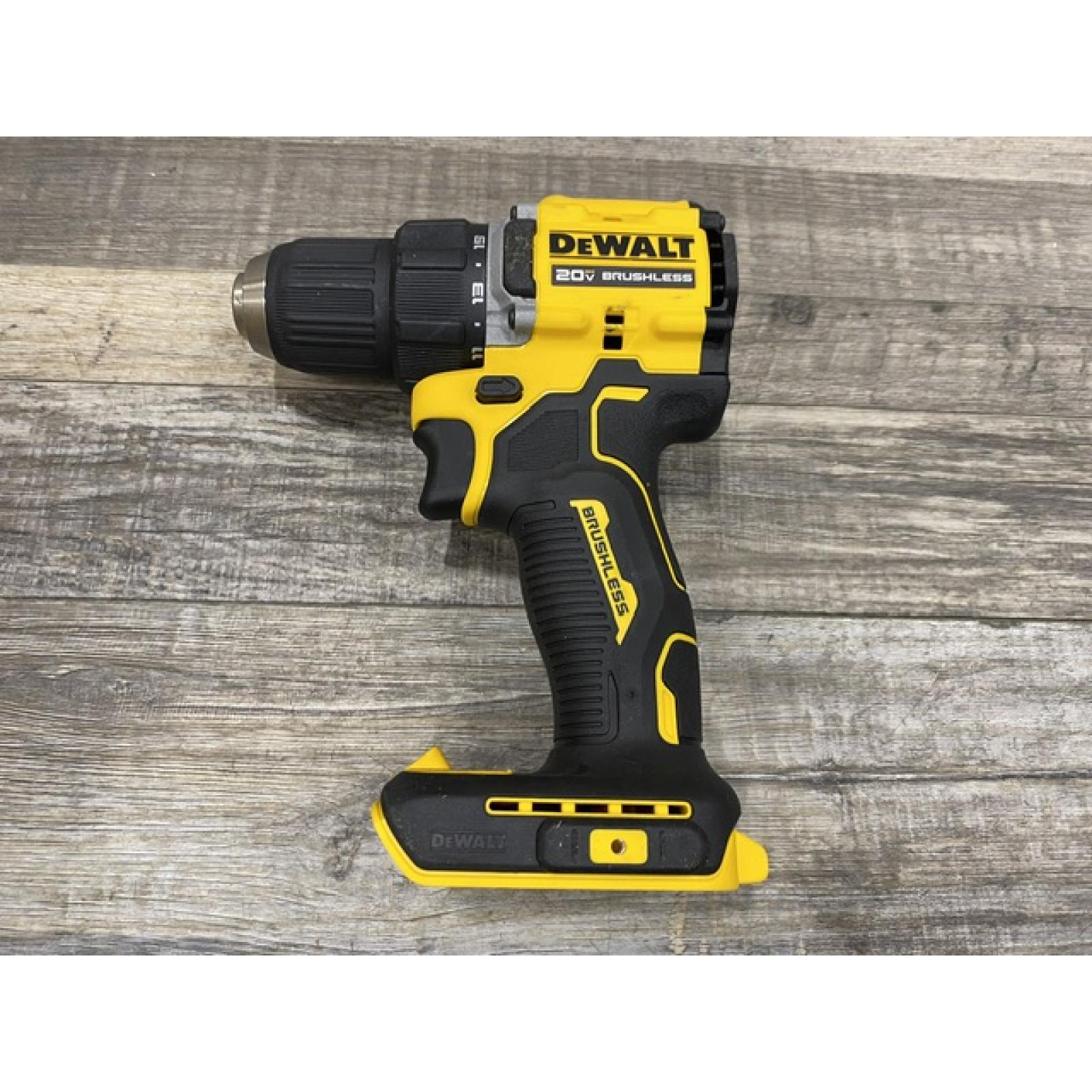 AS-IS DEWALT Atomic 20V Lithium-Ion Cordless Compact 1/2 in. Drill/Driver Kit