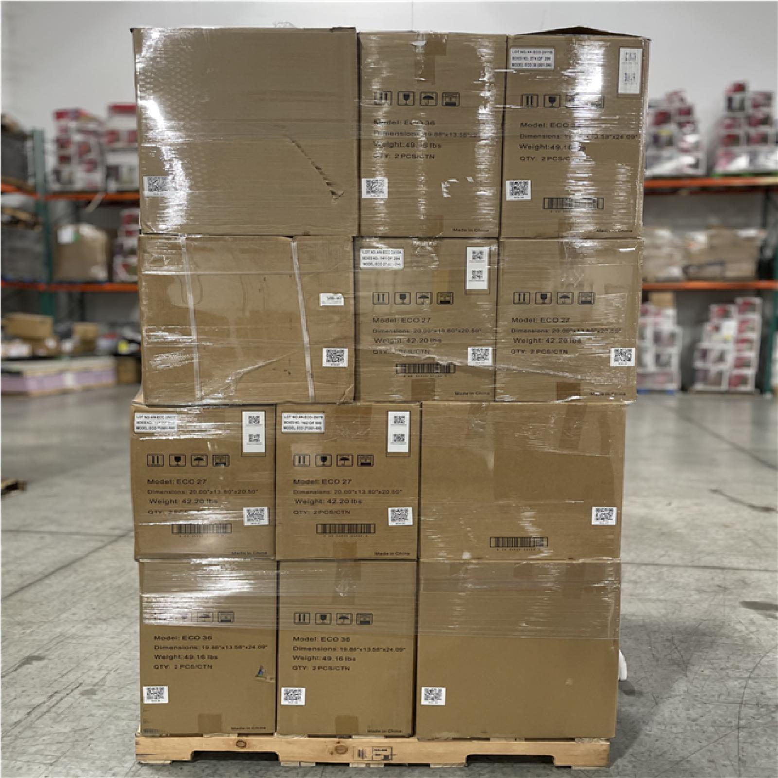 DALLAS LOCATION- ECOSMART 27KW 240V TANKLESS WATER HEATER W INLINE FLOW RESTRICTOR (52 UNITS)