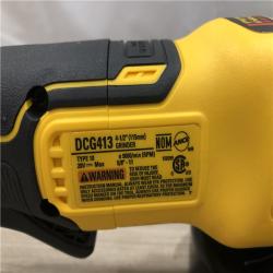 AS-IS DeWalt 20-Volt MAX XR Cordless 4-1/2 in. Small Angle Grinder (Tool-Only)