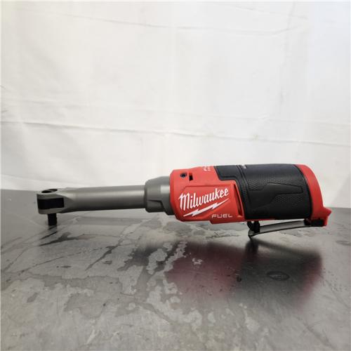 AS-IS- Milwaukee 12V Cordless 3/8 Extended Reach High Speed Ratchet (Tool Only)