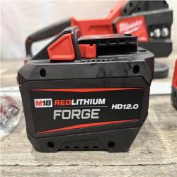 AS-IS Milwaukee FUEL 16 in. 18V Lithium-Ion Brushless Battery Chainsaw Kit