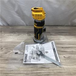 AS-IS Dewalt 20V MAX XR Cordless Compact Router (Tool Only)