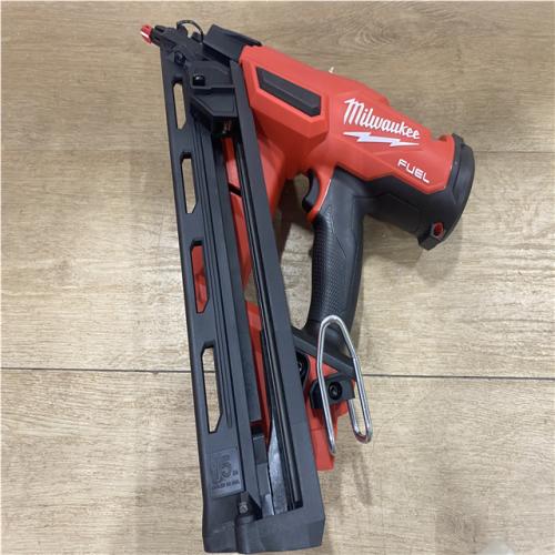 AS-IS Milwaukee FUEL 18V Lithium-Ion Brushless Cordless Gen II 15-Gauge Angled Nailer (Tool-Only)