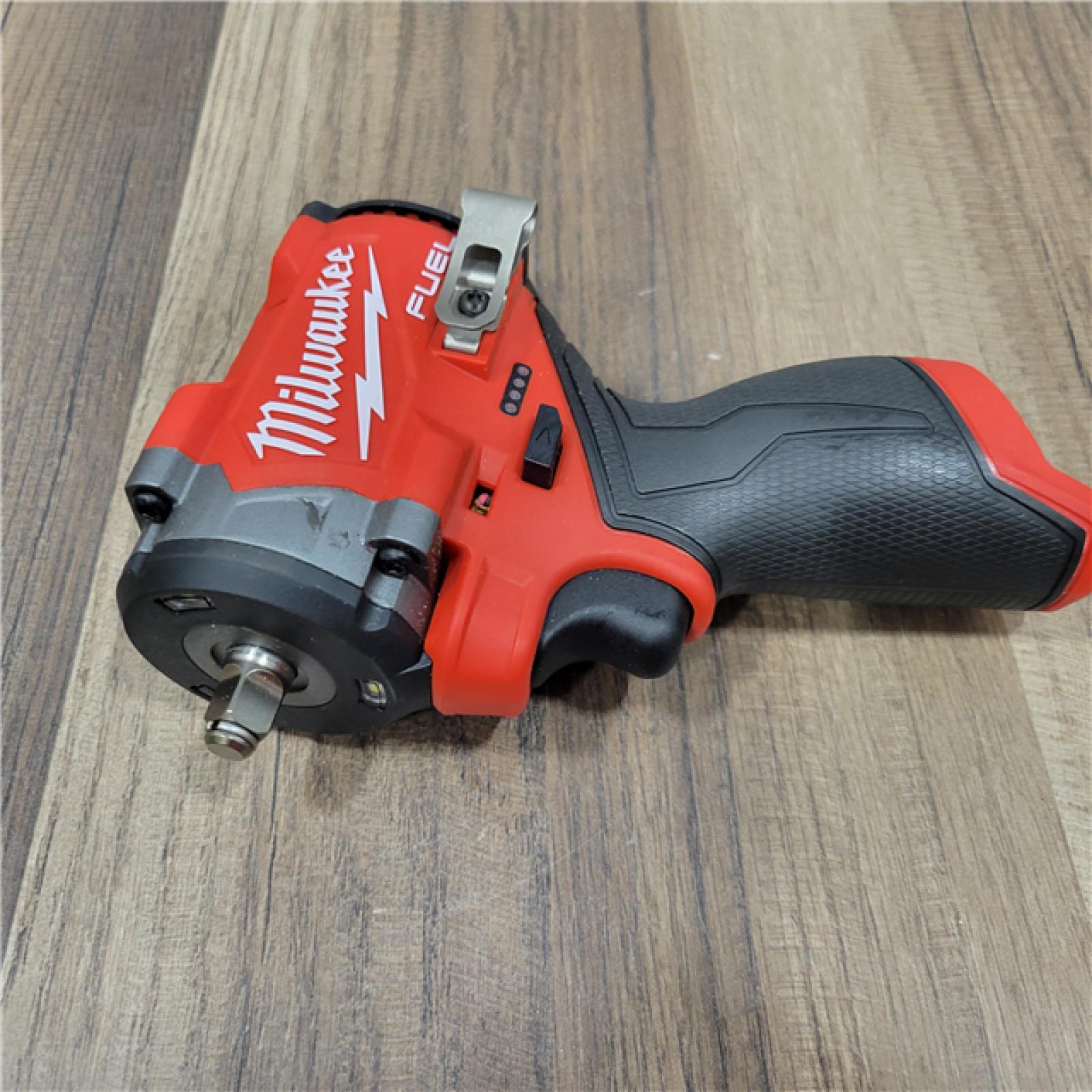 GOOD Milwaukee M12 FUEL M12 3/8 in. Cordless Brushless High Torque Impact Wrench Tool Only