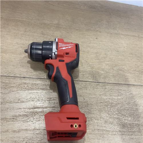 AS-IS Milwaukee 18V Lithium-Ion Brushless Cordless 1/2 in. Compact Drill/Driver (Tool-Only)