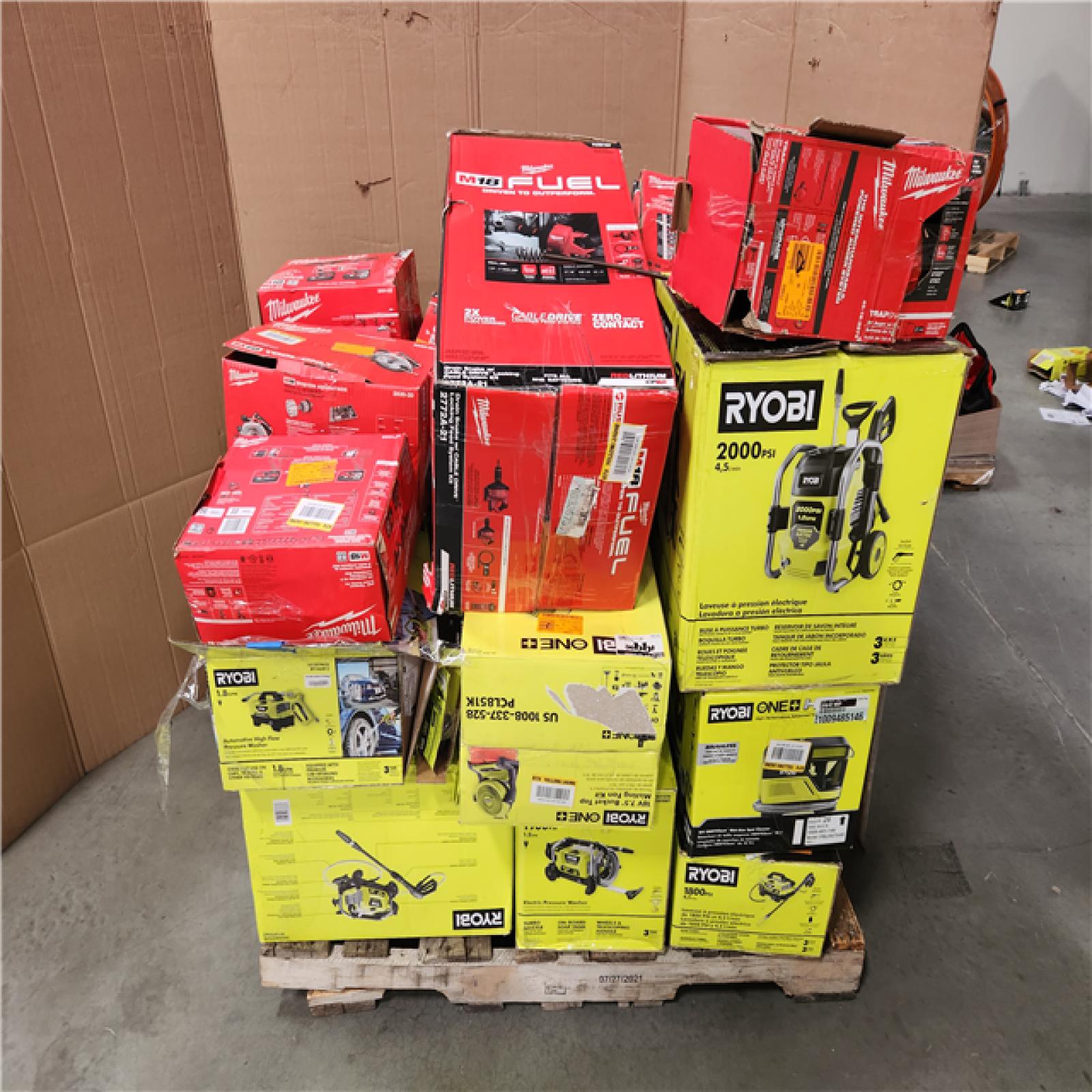 CALIFORNIA AS-IS TOOL PALLET