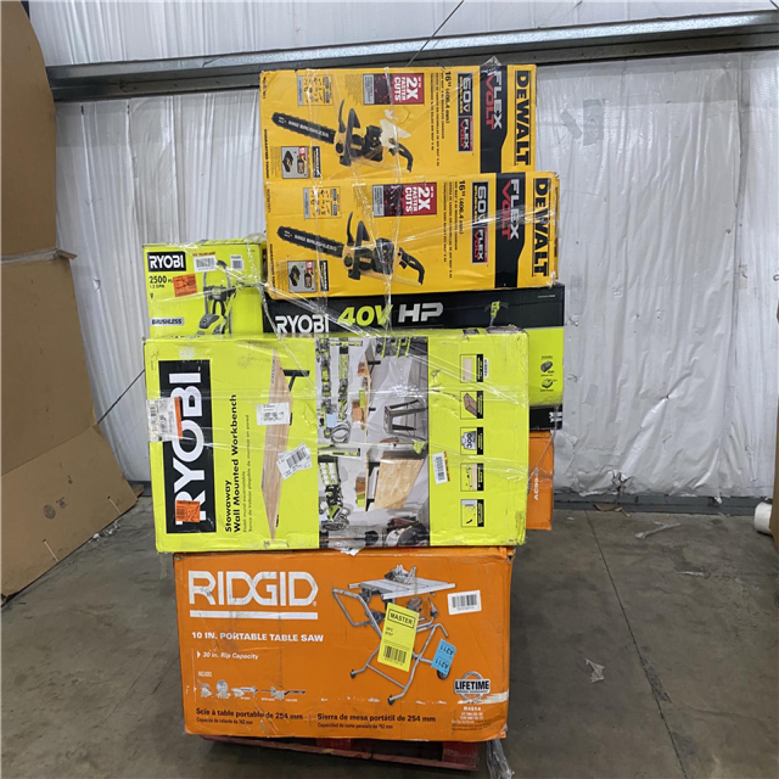 Houston Location AS IS - Tool Pallet
