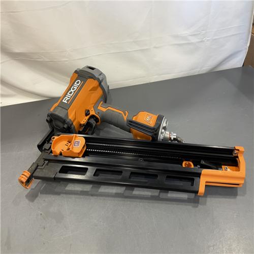 AS-IS - Ridgid Pneumatic 21-Degree 3-1/2 in. Round Head Framing Nailer