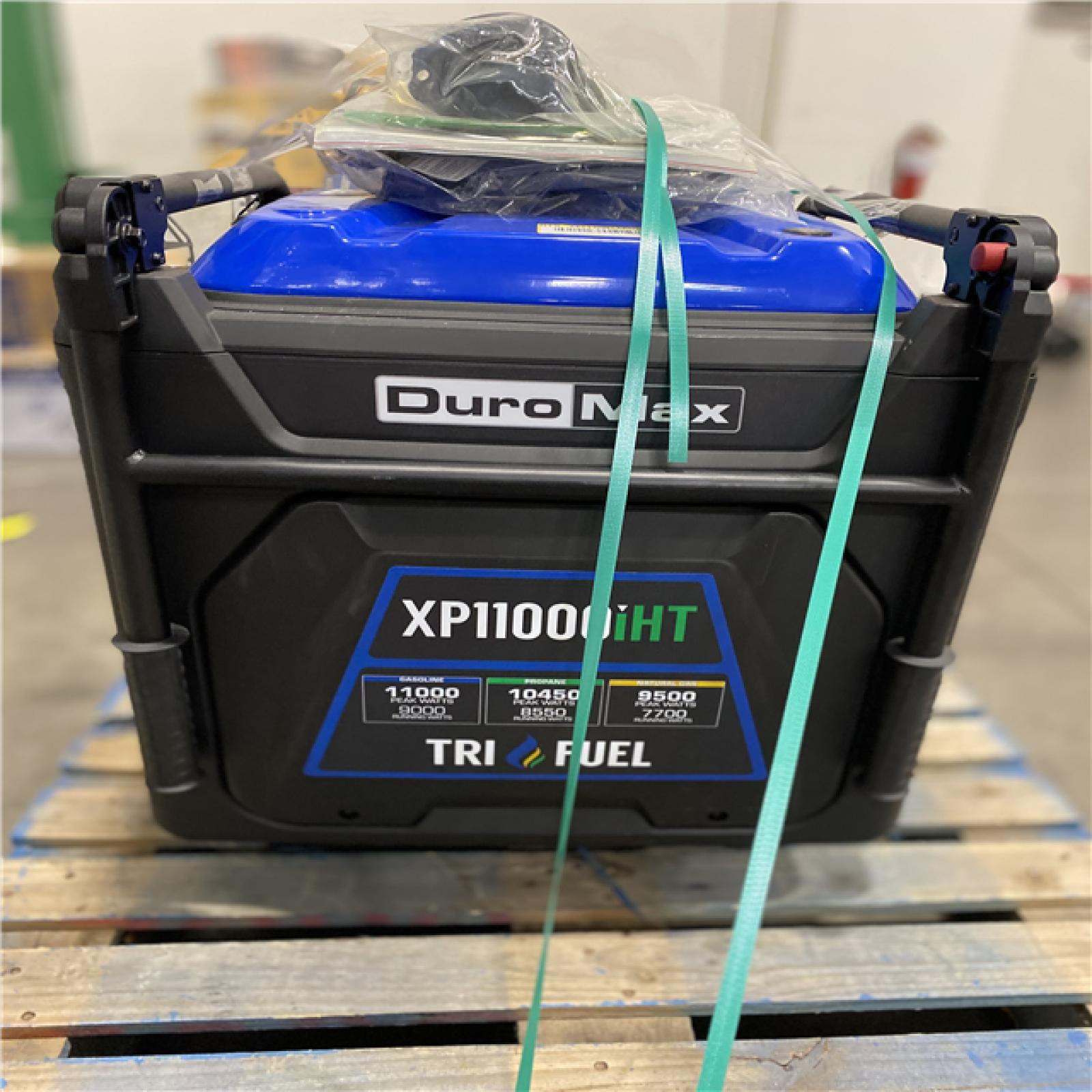 Dallas Location - As-Is DUROMAX 11 000 Watt Portable Generator