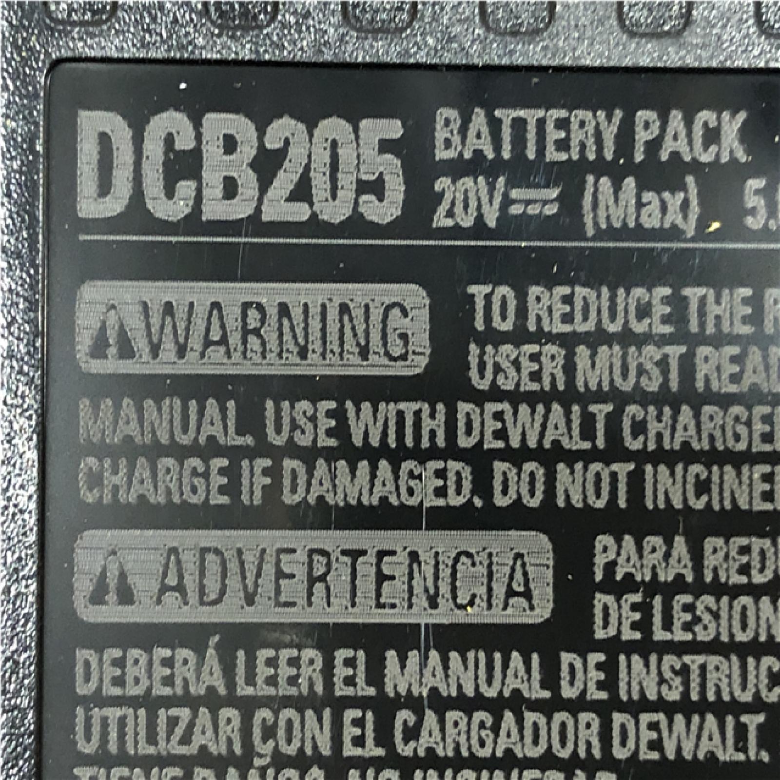 AS-=IS DEWALT 20V MAX Lithium-Ion Starter Kit with 4.0 Ah and 5.0 Ah Batteries and Charger