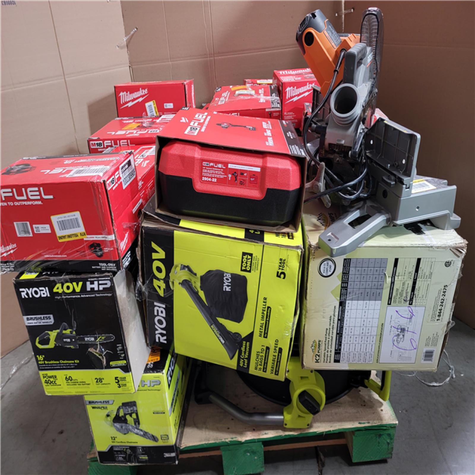 CALIFORNIA AS-IS TOOL PALLET