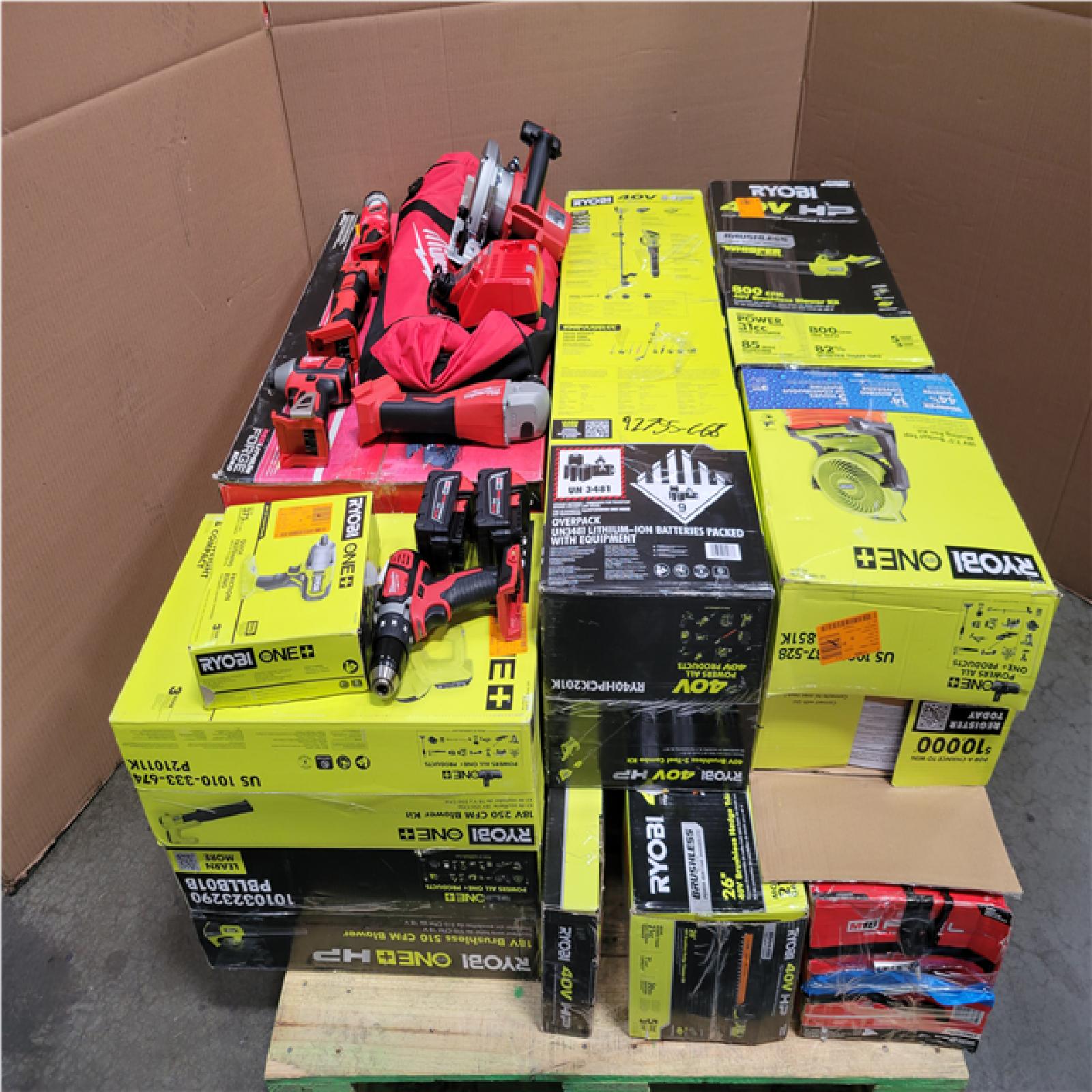 CALIFORNIA AS-IS TOOL PALLET