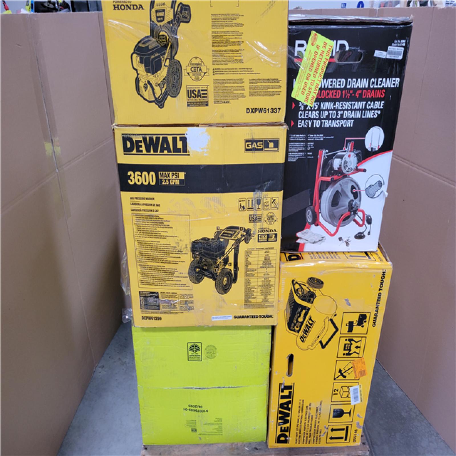 CALIFORNIA AS-IS OUTDOOR POWER EQUIPMENT