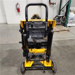 As-Is- DEWALT 15 Amp Corded 10 in. Job Site Table Saw with Rolling Stand