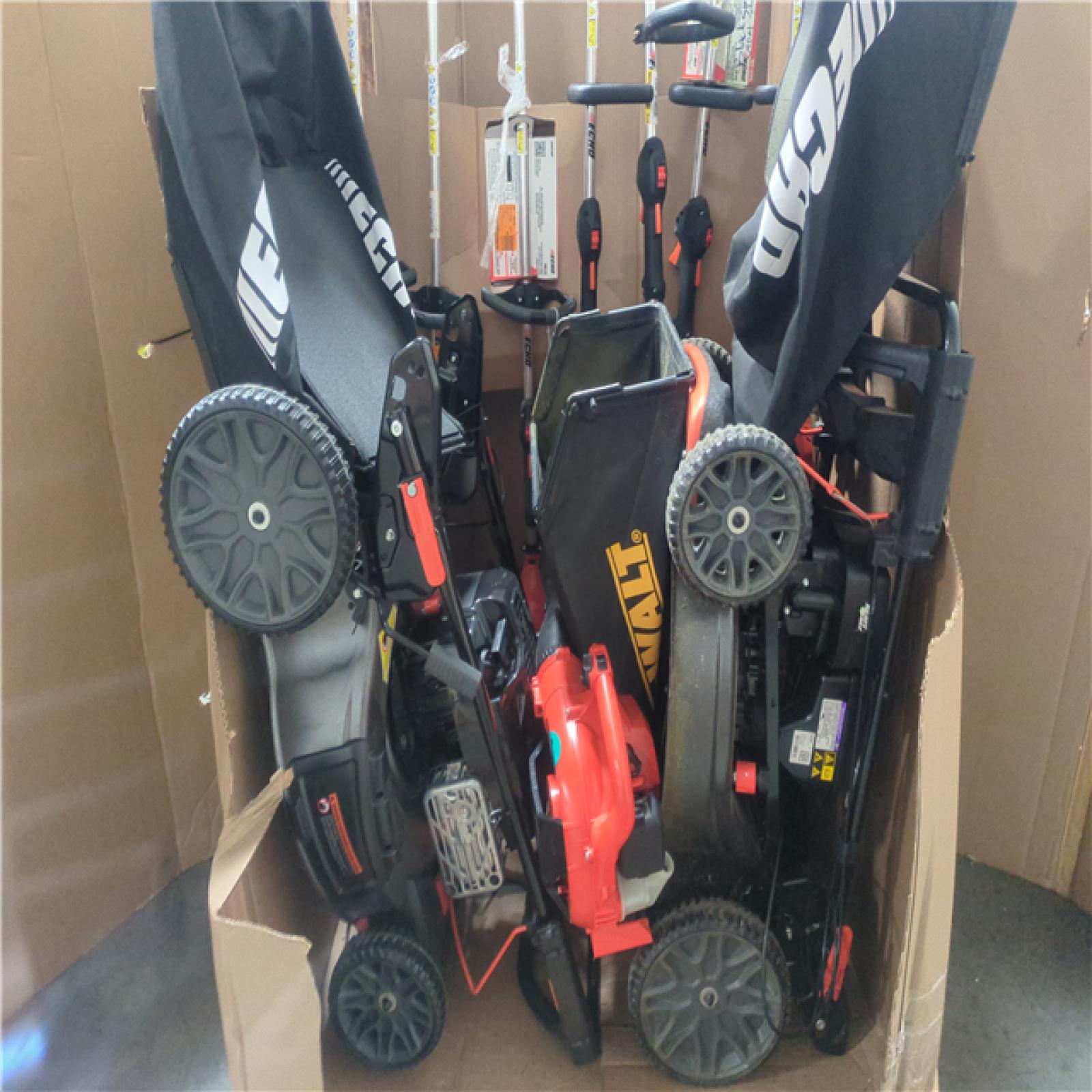 CALIFORNIA AS-IS OUTDOOR POWER EQUIPMENT