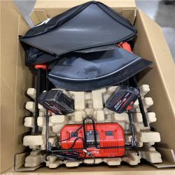 As-Is- Milwaukee 18 FUEL 21 Self-Propelled Dual Battery Mower Kit