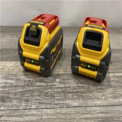 AS-IS DEWALT FLEXVOLT 20V/60V MAX Lithium-Ion 6.0Ah Battery Pack (2 Pack)