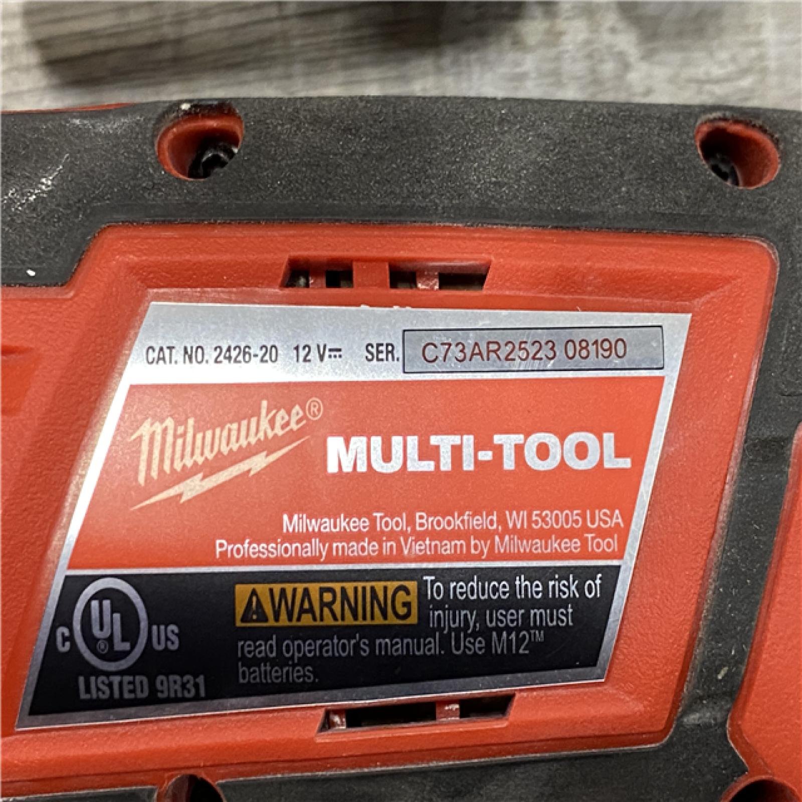 AS-IS Milwaukee 12V Lithium-Ion Brushless Cordless Subcompact Drill and Impact Driver Kit