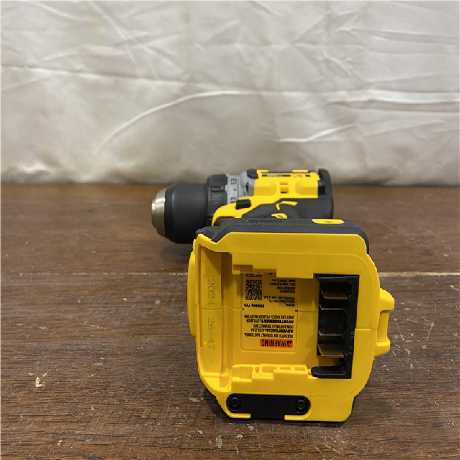 AS-IS DEWALT 20-Volt Compact Cordless 1/2 in. Hammer Drill (Tool-Only)
