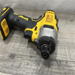 AS-IS DEWALT Atomic 20V Max Lithium-Ion Brushless Cordless Compact 1/4 in. Impact Driver Kit