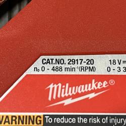 AS-IS Milwaukee FUEL 18V Lithium-Ion Brushless Cordless 1-9/16 in. SDS-Max Rotary Hammer (Tool-Only)