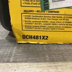 NEW - DEWALT FLEXVOLT 60V MAX Cordless Brushless 1-9/16 in. SDS MAX Combination Rotary Hammer Kit