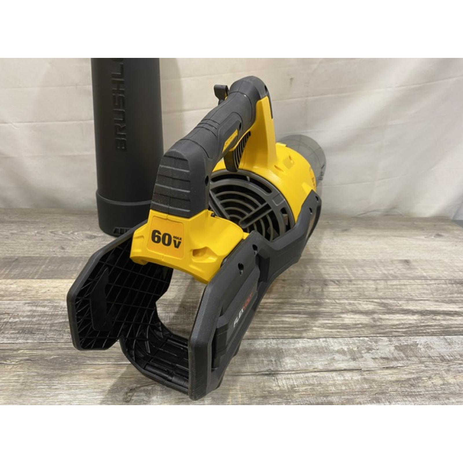 AS-IS DEWALT FLEXVOLT 60V MAX 125 MPH 600 CFM Brushless Cordless Battery Powered Blower Kit
