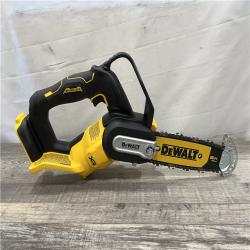 AS-IS DEWALT 20V MAX 8 in. Brushless Cordless Battery Powered Pruning Chainsaw (Tool Only)