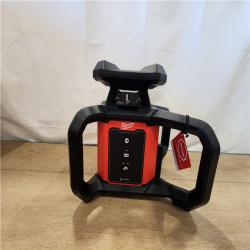 AS-IS- M18 2000 Ft. Red Exterior Rotary Laser Level Kit with Receiver and Receiver Clamp