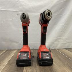 AS-IS Milwaukee 18V Lithium-Ion Brushless Cordless Compact Drill/Impact Combo Kit