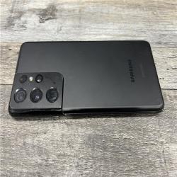 AS-IS At&T Samsung Galaxy S21 Ultra 5G Black 128GB