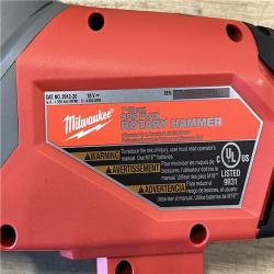 AS-IS Milwaukee  FUEL 18V Lithium-Ion Brushless Cordless 1 in. SDS-Plus Rotary Hammer (Tool-Only)