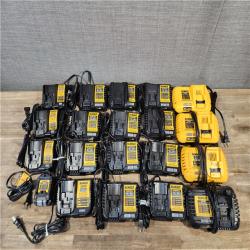 HOUSTON LOCATION - AS-IS DEWALT BATTERY CHARGER PACK QTY - 20
