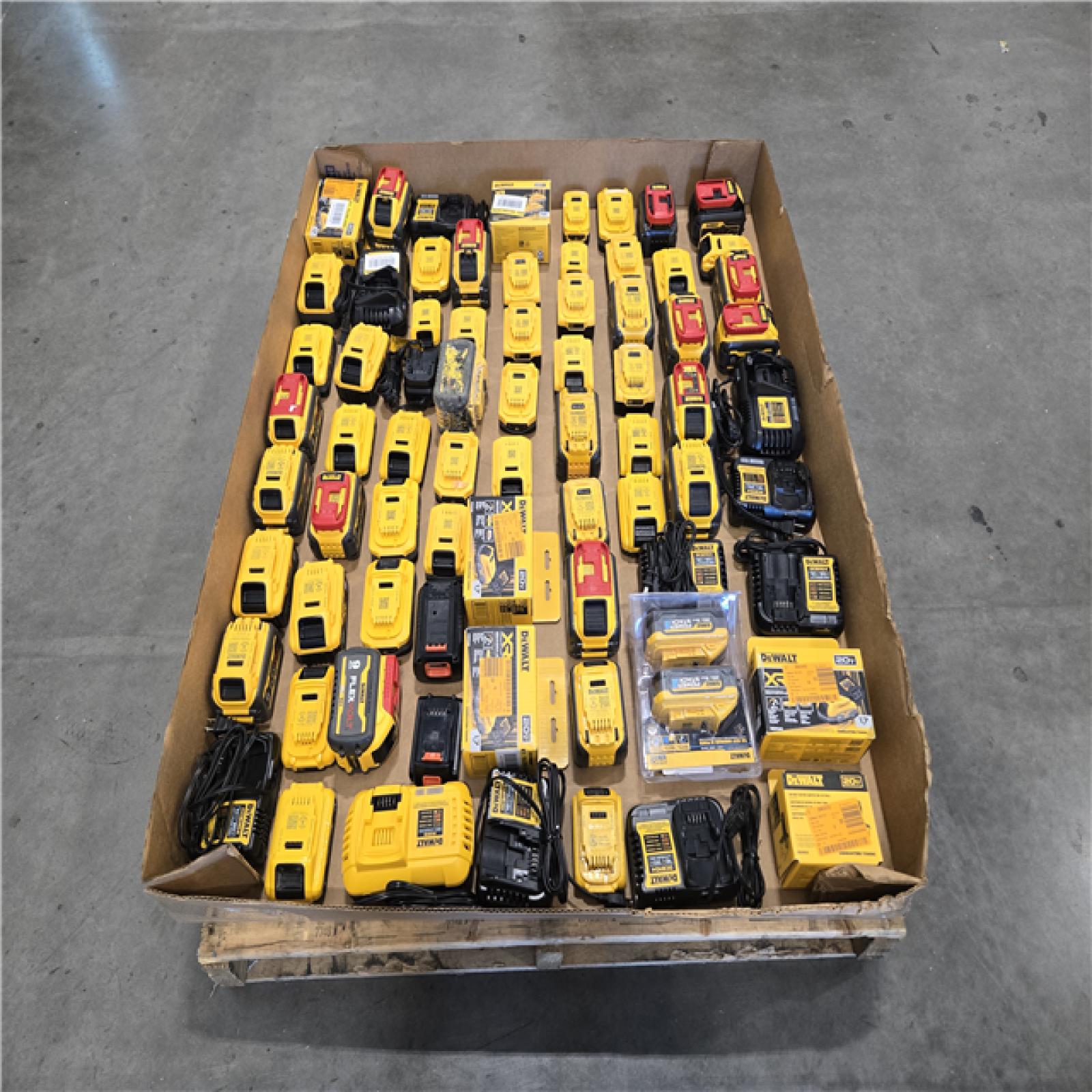 DALLAS LOCATION AS-IS- BATTERY PALLET