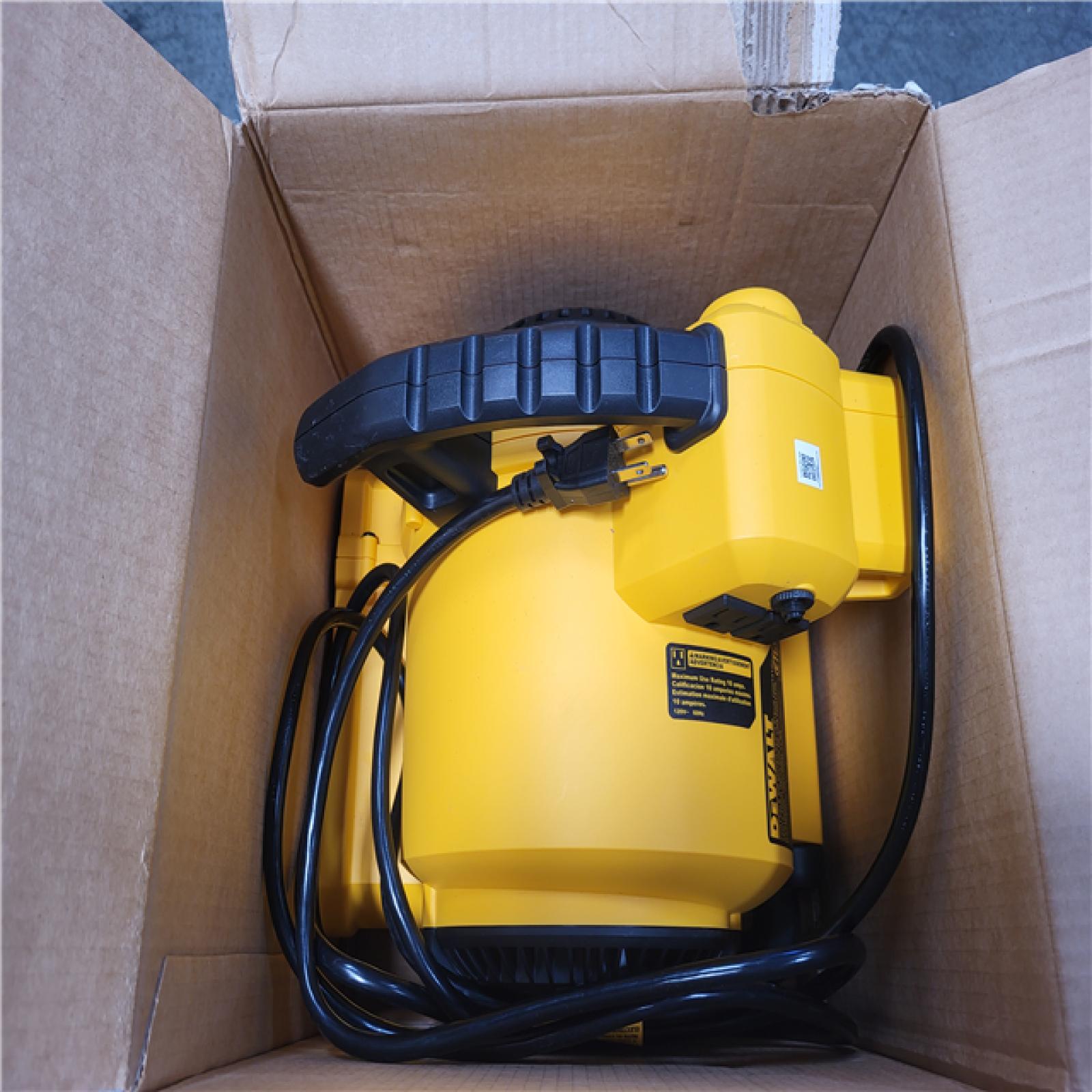 CALIFORNIA AS-IS LIKE NEW DEWALT PORTABLE AIR MOVER