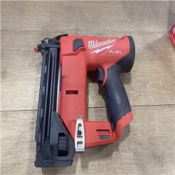 AS-IS Milwaukee FUEL 12-Volt Lithium-Ion Brushless Cordless 18-Gauge 1-1/2 in. Compact Brad Nailer (Tool Only)