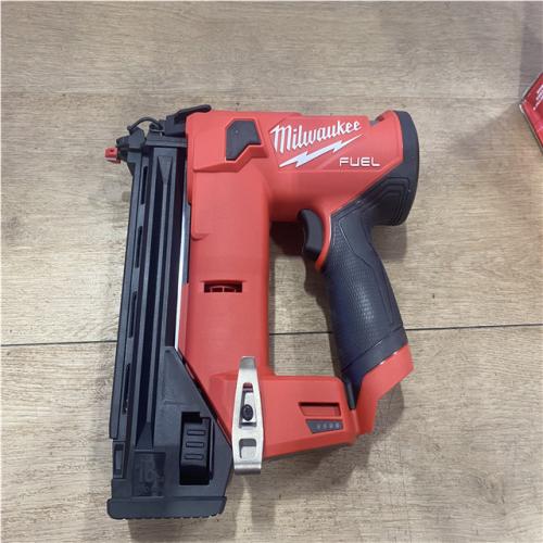 AS-IS Milwaukee FUEL 12-Volt Lithium-Ion Brushless Cordless 18-Gauge 1-1/2 in. Compact Brad Nailer (Tool Only)