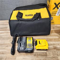 HOUSTON LOCATION - AS-IS DEWALT 20V MAX Lithium-Ion 15-Degree Electric Cordless Roofing Nailer Kit