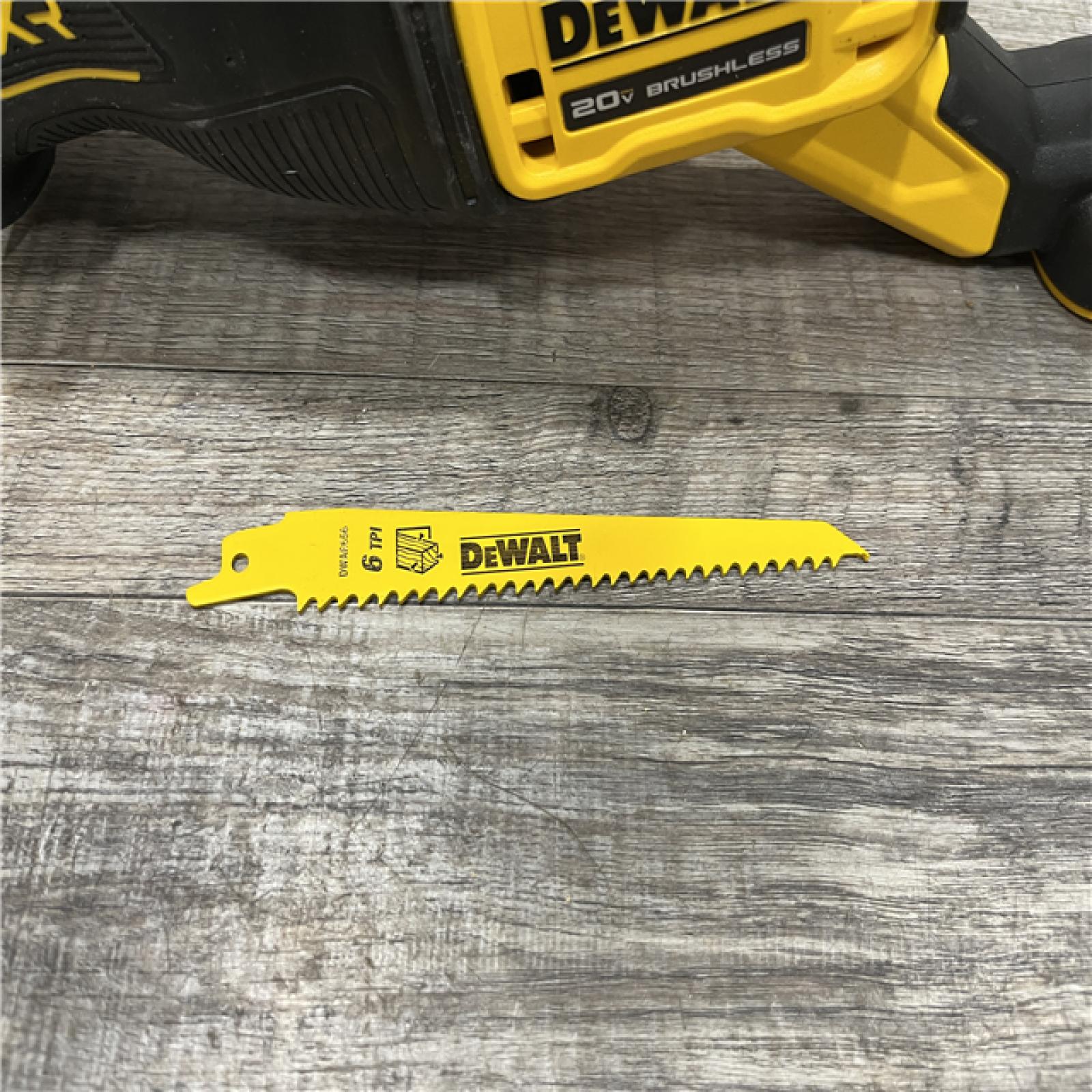 AS-IS DEWALT 20V MAX Cordless Brushless Reciprocating Saw (Tool Only)