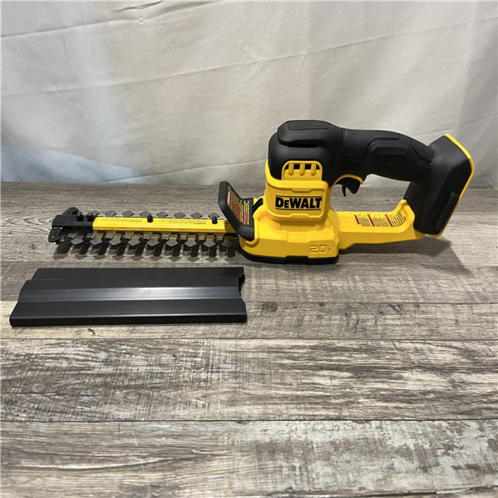 AS-IS DEWALT 20V 8 in. Compact Cordless Hedge Trimmer (Tool-Only)