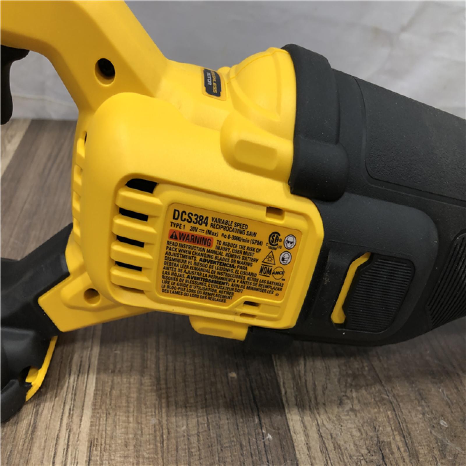 AS-IS DEWALT 20-Volt XR Cordless Reciprocating Saw (Tool Only)